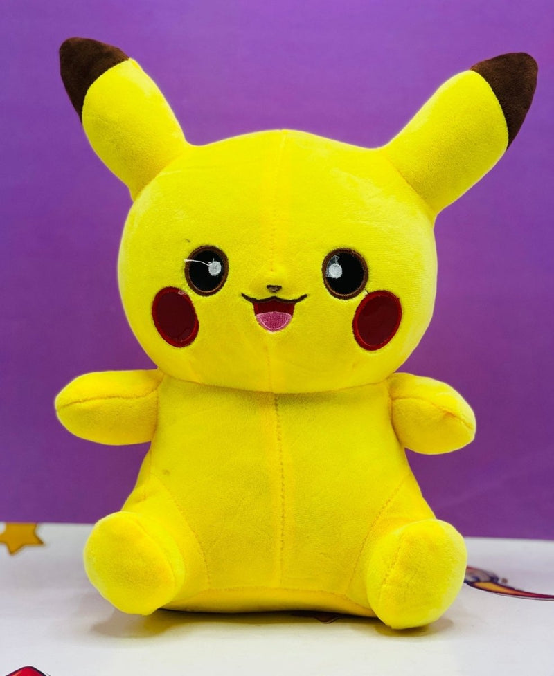 Stuffed Pikachu Soft Plush Toy - PIK01 - Planet Junior