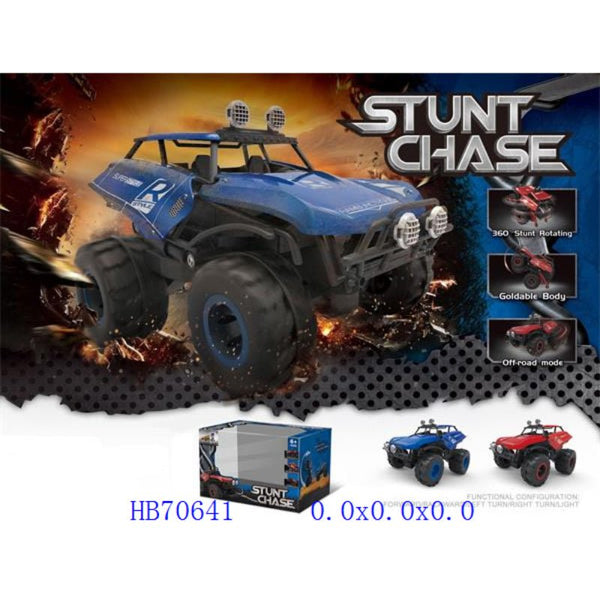 Stunt Chase Off Road Remote Control Car - BLL - RC - 03057GR - Planet Junior