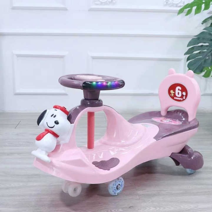 Sturdy Ride - On Car with Bright Cartoon Graphics - BLL - AC - 188NEW - Planet Junior