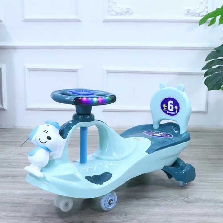 Sturdy Ride - On Car with Bright Cartoon Graphics - BLL - AC - 188NEW - Planet Junior