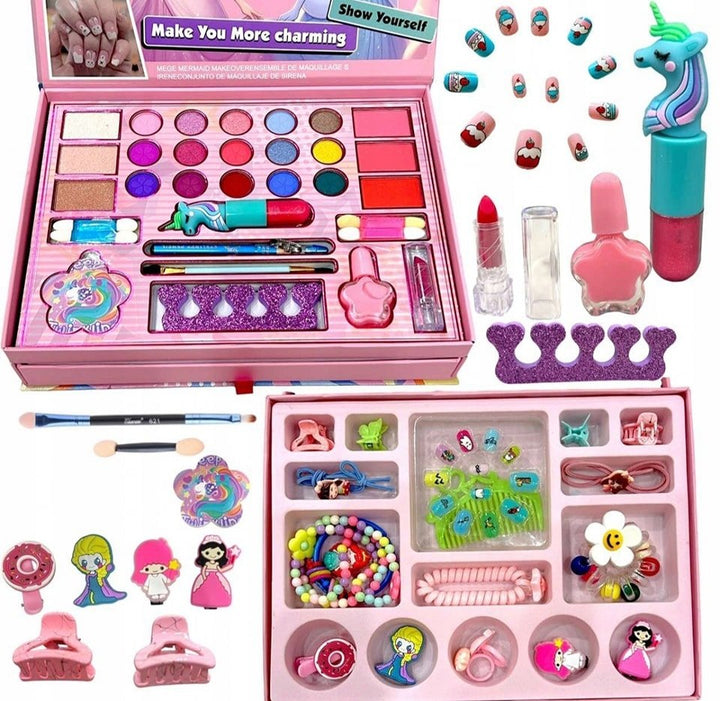 Style & Shine All - in - One Beauty Makeup Kit - AR - 000083 - Planet Junior