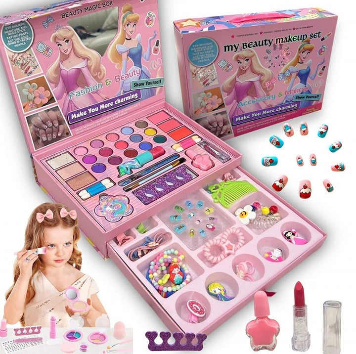 Style & Shine All - in - One Beauty Makeup Kit - AR - 000083 - Planet Junior