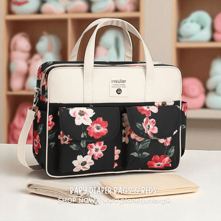 Stylish Diaper Bag For Toddlers And Parents - BLL - BGG - 796 - 29 - Planet Junior