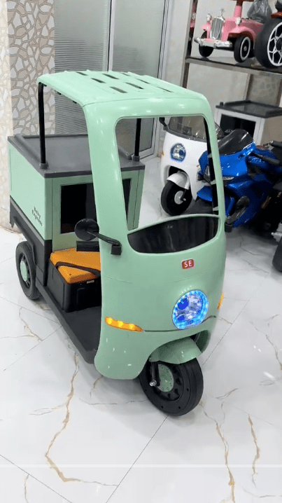 Stylish Electric Auto Ride - On For Kids - BLL - MB - 1618WHT - Planet Junior