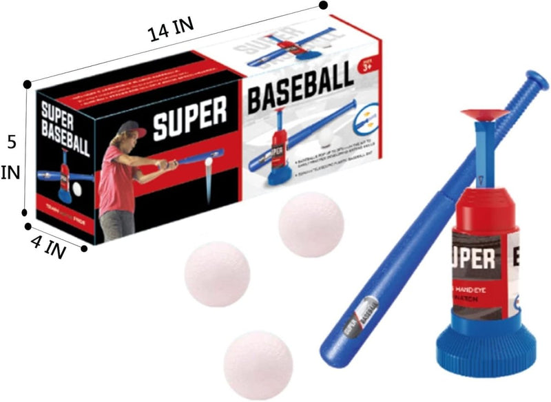 Super Baseball Game Set with 3 Balls - BLL - BI - 607CD - Planet Junior