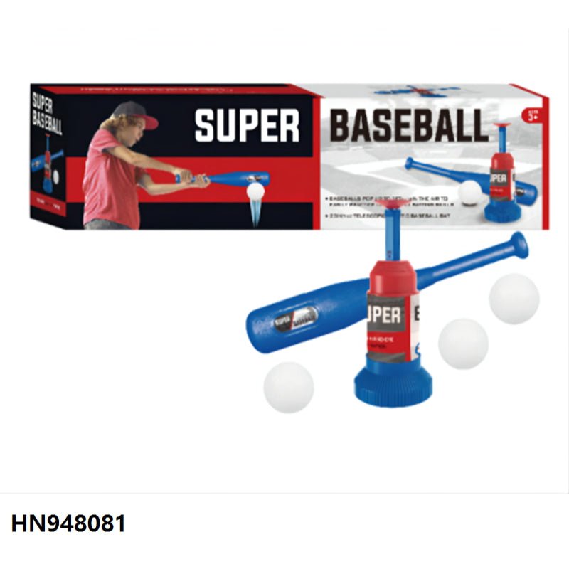 Super Baseball Game Set with 3 Balls - BLL - BI - 607CD - Planet Junior