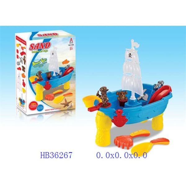 Table Water and Sand Pirate Ship Boat - BLL - ET - 569 - Planet Junior