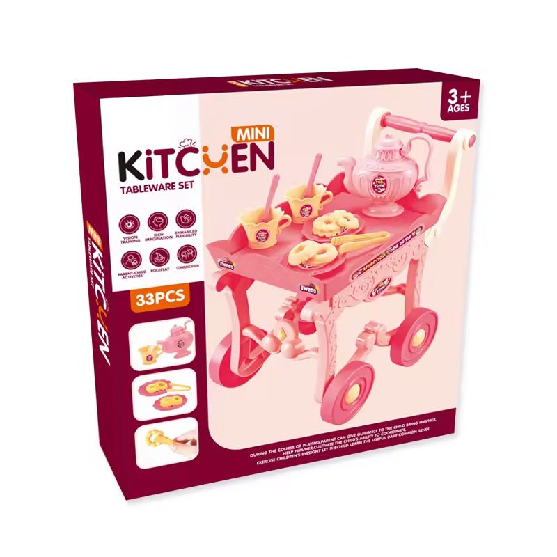 Tea Time Play Set | 33 Pcs - BLL - GT - 6812A - Planet Junior