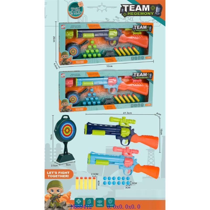 Team Hegemony Soft Bullet Gun - BLL - GN - 643A - Planet Junior