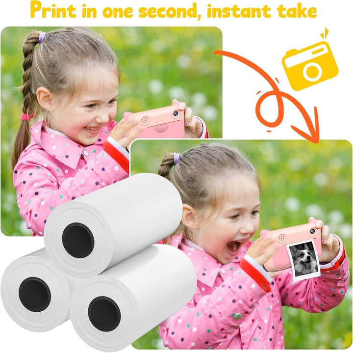 Thermal Paper Photo Printing Refill for Kids Camera - AKT - CPR - Planet Junior