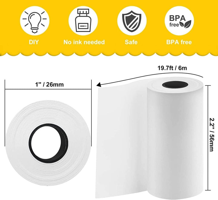 Thermal Paper Photo Printing Refill for Kids Camera - AKT - CPR - Planet Junior