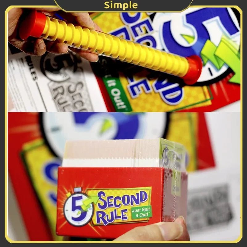 Think Fast! 5 Second Rule Game - AKT0167 - Planet Junior