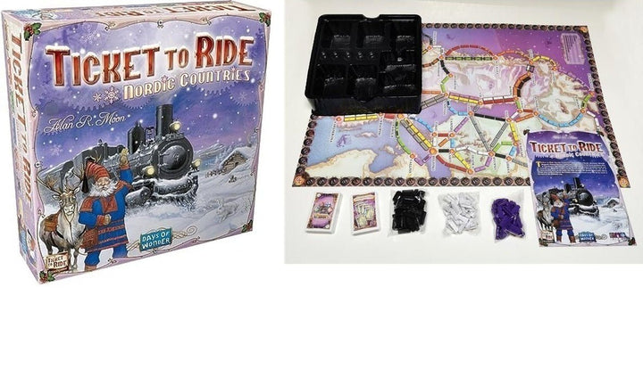 Ticket to Ride: Nordic Countries Adventure Game - 0157Y - 4 - Planet Junior