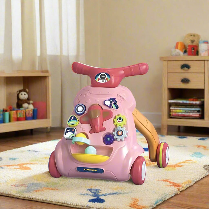 Toddler Activity Walker with Sturdy Support - BLL - AW - 6981A - Planet Junior