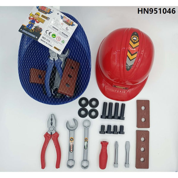 Tool Set With Helmet and Accessories - BLL - BI - 113 - 4 - Planet Junior