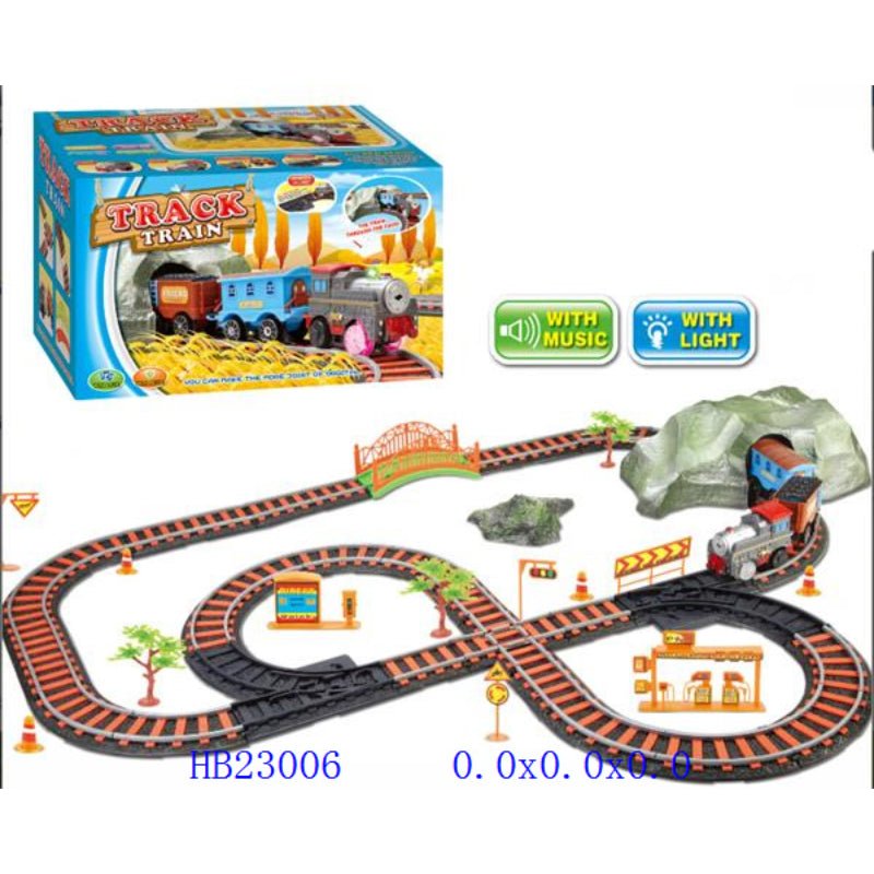 Train Track Set with Music and Lights - BLL - TR - 8640 - Planet Junior