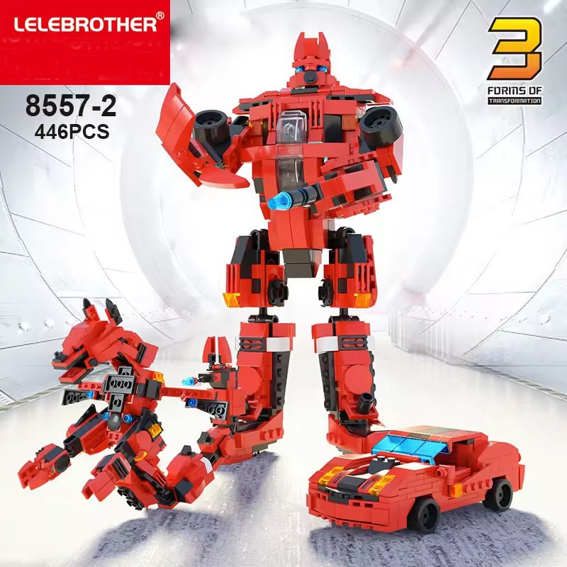 Transform Robot Car Building Blocks | 446 Pcs - BL85572 - Planet Junior