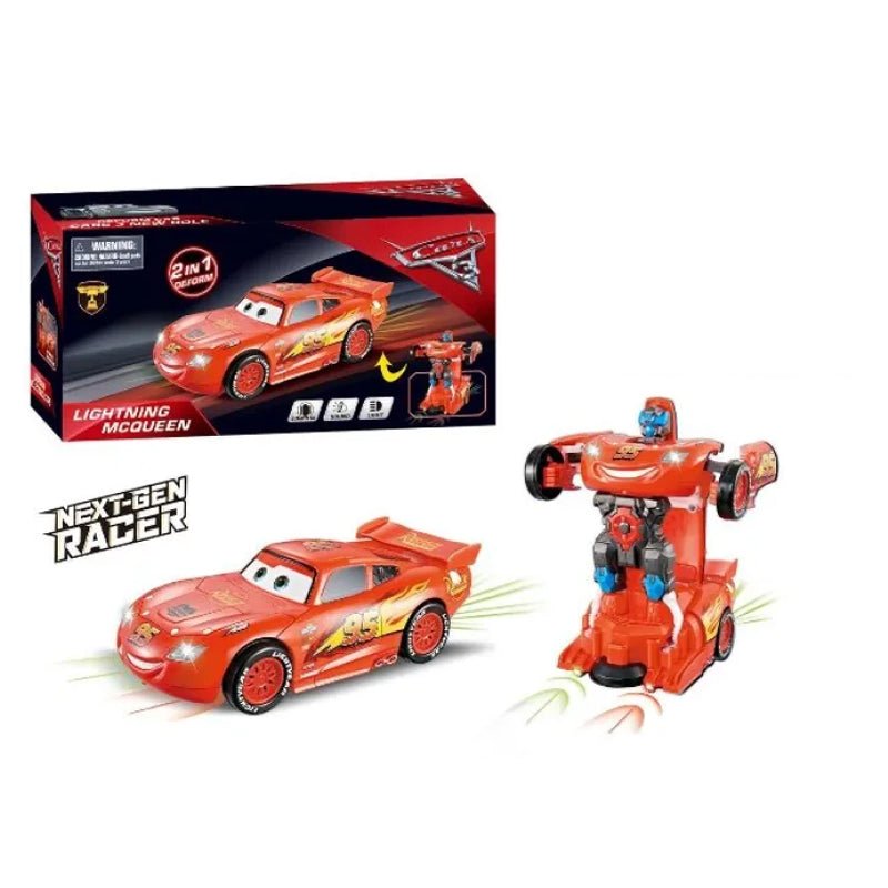 Transformer McQueen Car with Music and Light - RT181910 - Planet Junior