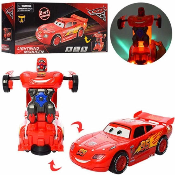 Transformer Robot McQueen Theme Car - RT1819 - Planet Junior