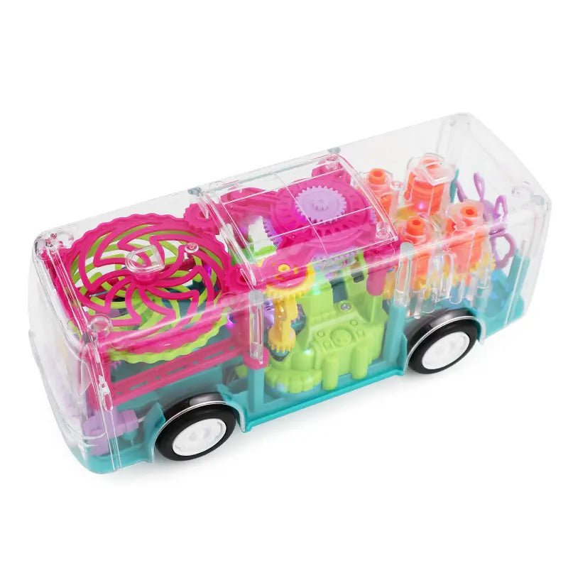 Transparent Gear Musical Bus - BLL - MT - 8899 - 139 - Planet Junior