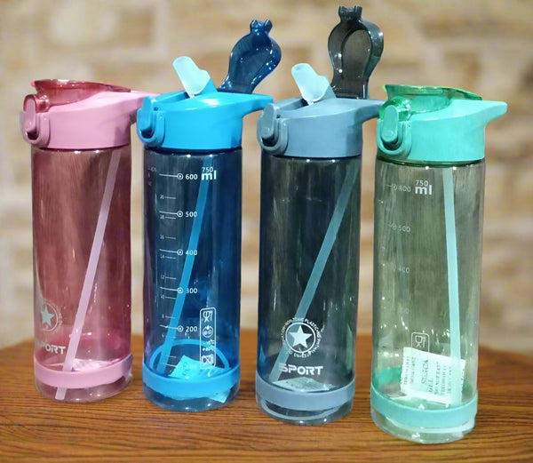 Transparent Water Bottle | 750 - ML - BLL - WB - 695 - 21 - Planet Junior