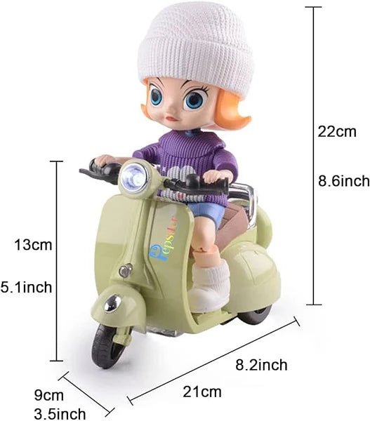 Tricycle Toy with 3D Lights - BLL - DK - 165A - Planet Junior