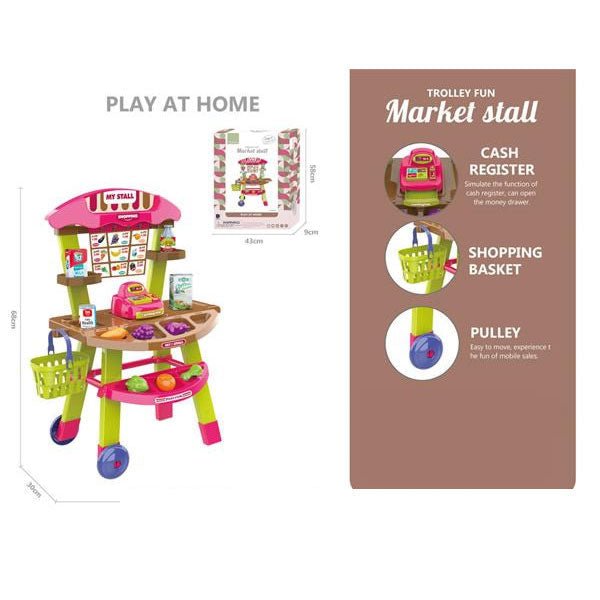 Trolly Fun Market Stall - BLL - GT - 661 - 515 - Planet Junior