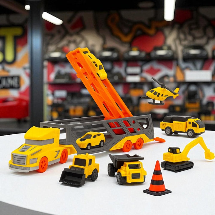 Truck Carry Case Playset - BLL - DK - 913 - A2 - Planet Junior