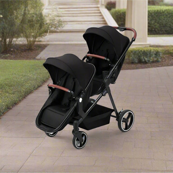 Twin Baby Stroller – Safe, Comfortable & Easy to Maneuver - BLL-TS-600T - Planet Junior