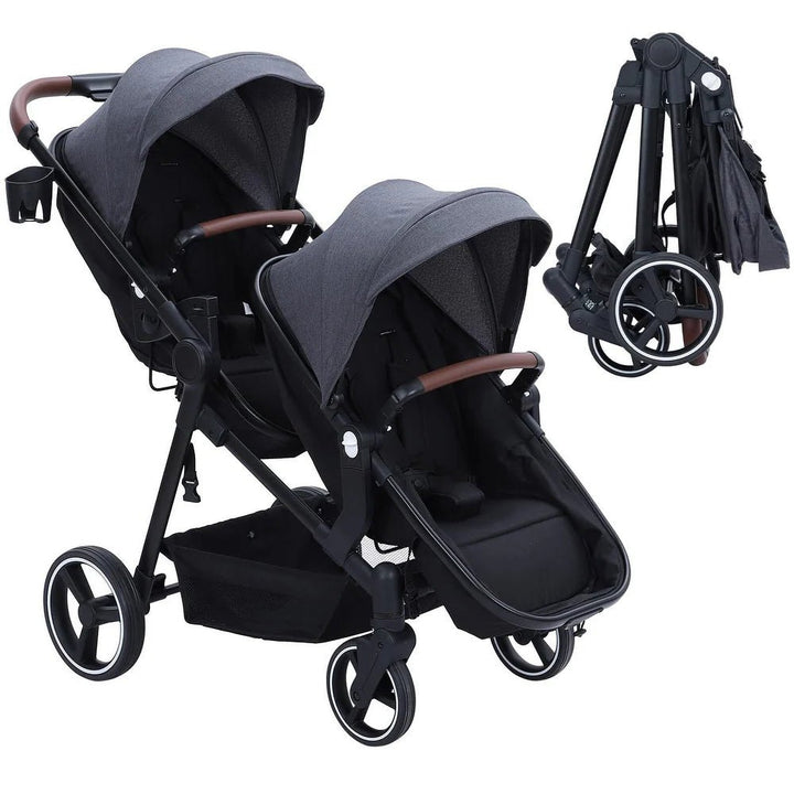 Twin Baby Stroller – Safe, Comfortable & Easy to Maneuver - BLL-TS-600T - Planet Junior