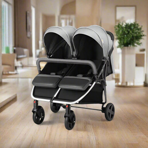 Twin Baby Stroller – Spacious, Secure & Easy - Fold Design - BLL-TS-798 - Planet Junior