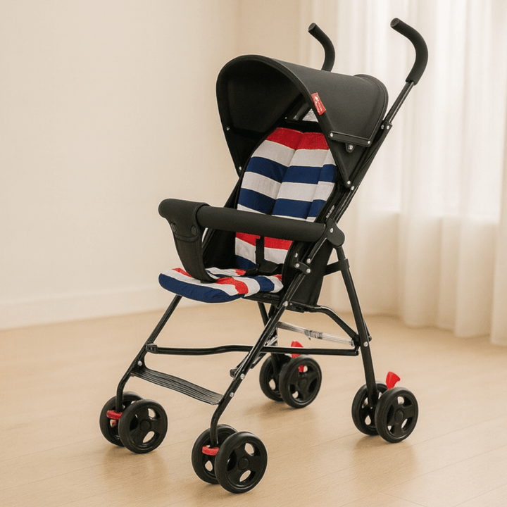 UltraLight Foldable Baby Stroller – Compact, Shock - Absorbing &amp; Travel - Ready - BLL - BG - 1011 - Planet Junior