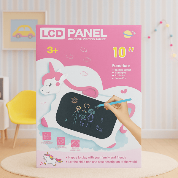 Unicorn LCD Writing & Drawing Tablet - bb - 1608 - Planet Junior