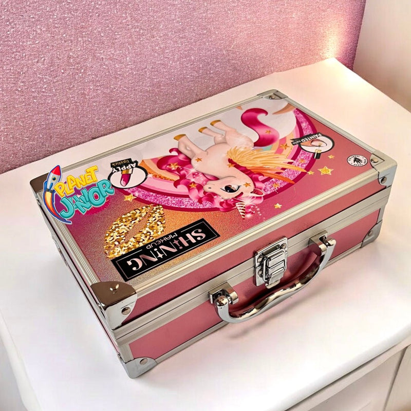 Unicorn Makeup Metallic Beauty Box - B290 - Planet Junior