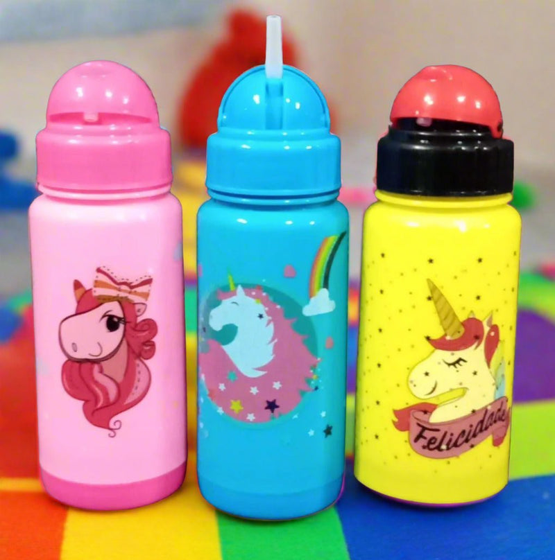 Unicorn Theme Water Bottle - BLL - WB - 425 - 0 - Planet Junior