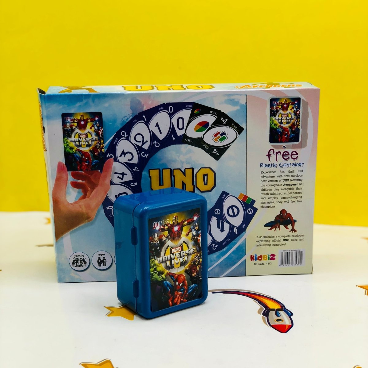 UNO Card Game - Avengers - JBD1812 - Planet Junior