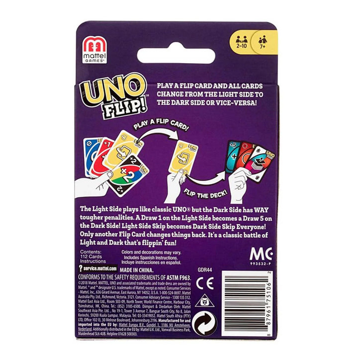 UNO Flip Card Game - GDR44 - Planet Junior