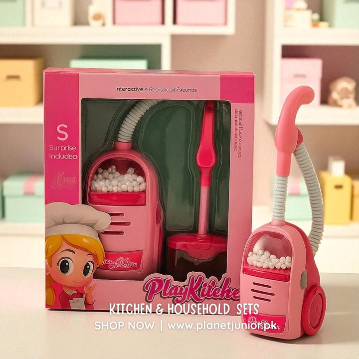 Vacuum Cleaner Pretend Playset - BLL - GT - 103B - Planet Junior