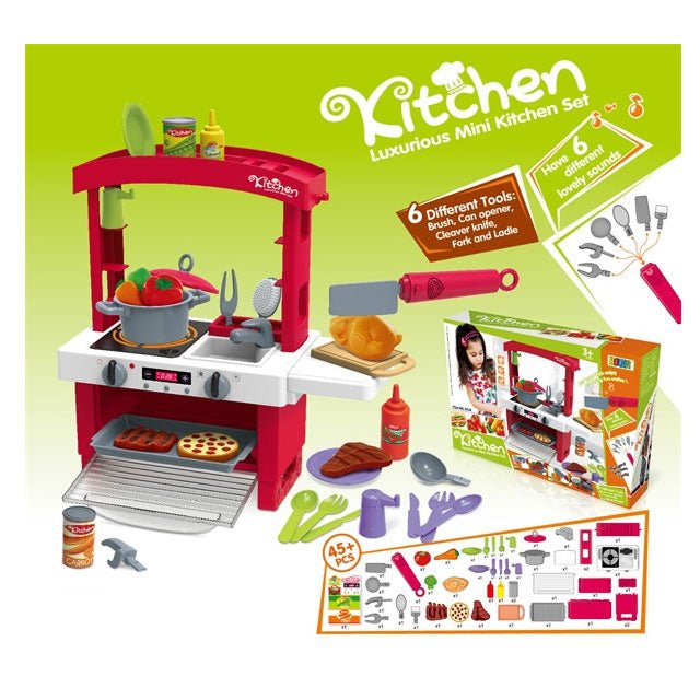 Versatile Kitchen Set | 45+ Pcs - BLL - GT - 8304 - Planet Junior