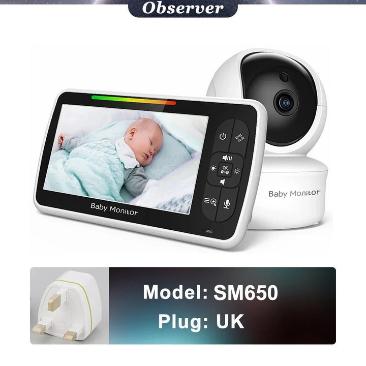 Video Baby Monitor – Clear, Reliable & Real - Time Monitoring for Peace of Mind - BLL-VBM-650 - Planet Junior