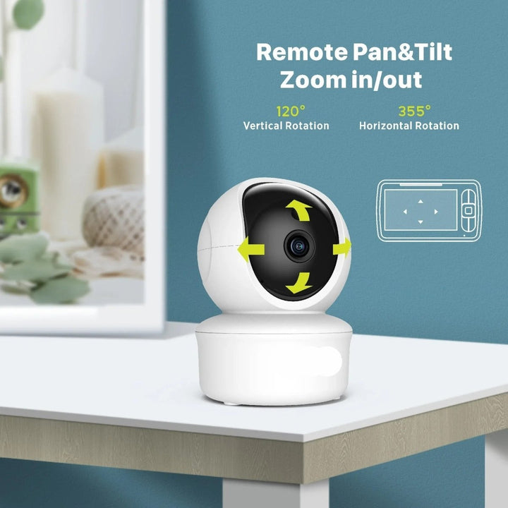 Video Baby Monitor – Clear, Reliable & Real - Time Monitoring for Peace of Mind - BLL-VBM-650 - Planet Junior