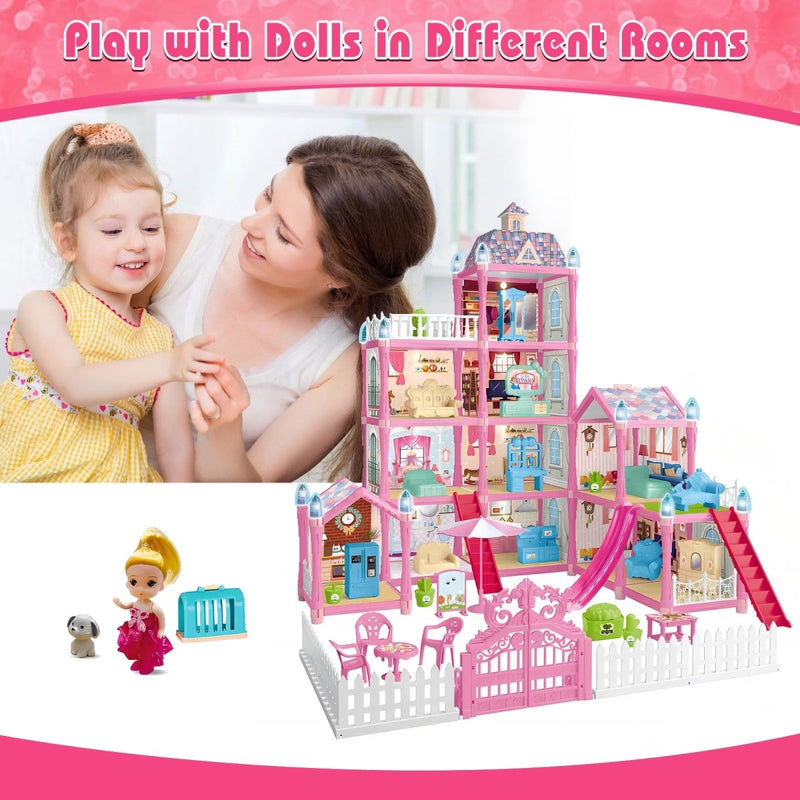 Villa Roleplay 298 Pc Dream Doll House - BTX602 - 1 - Planet Junior