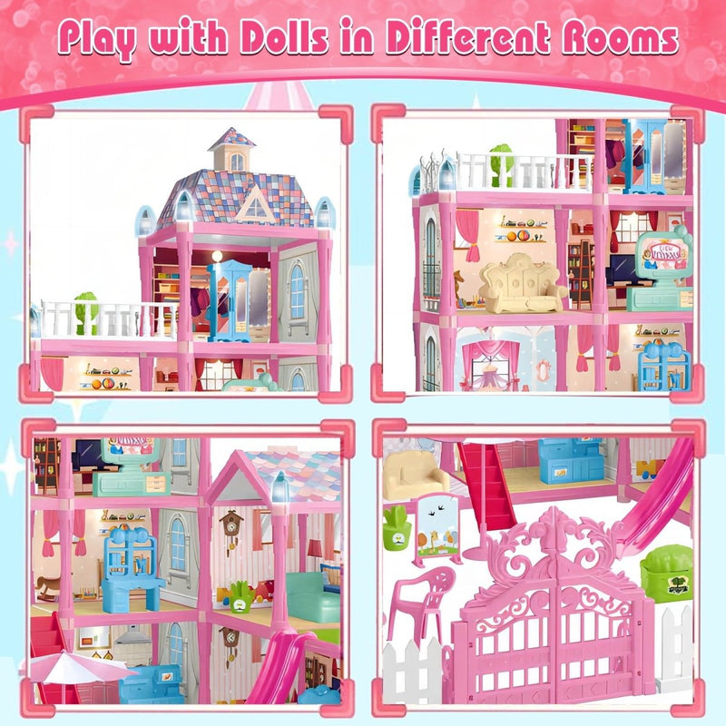 Villa Roleplay 298 Pc Dream Doll House - BTX602 - 1 - Planet Junior