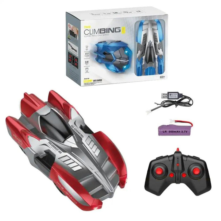 Wall Climbing Remote Control Car – Gravity - Defying Remote Control Racer - RT-PQ02 - Planet Junior