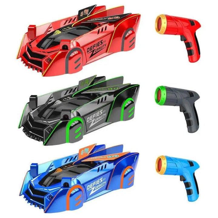 Wall Climbing Remote Control Car – Gravity - Defying Remote Control Racer - RT-PQ02 - Planet Junior