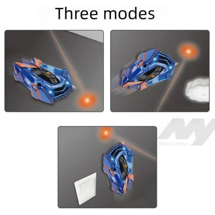 Wall Climbing Remote Control Car – Gravity - Defying Remote Control Racer - RT-PQ02 - Planet Junior