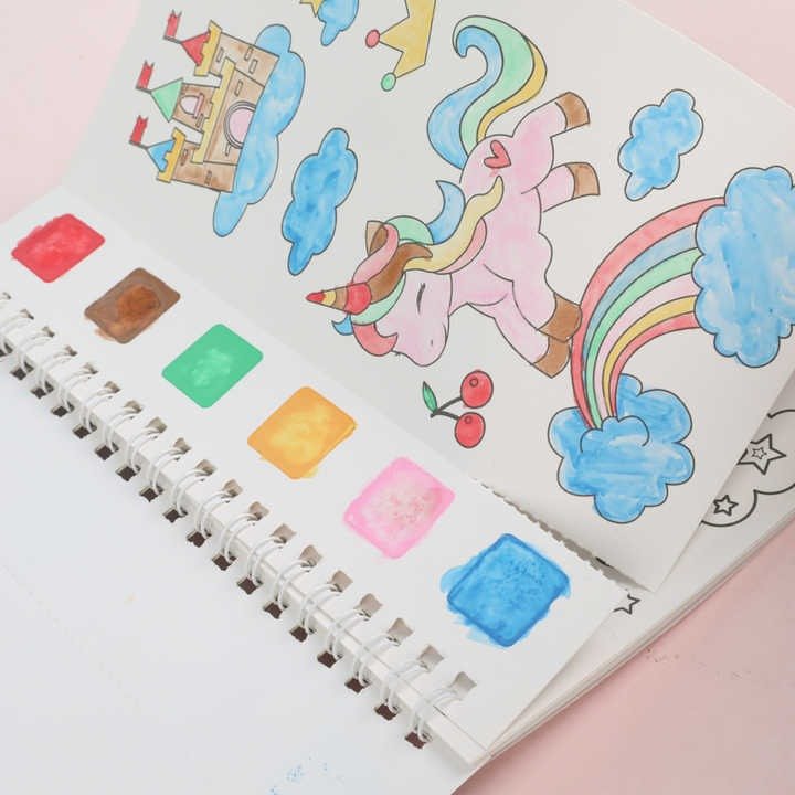 Water Colour Painting Book - AS012 - Planet Junior