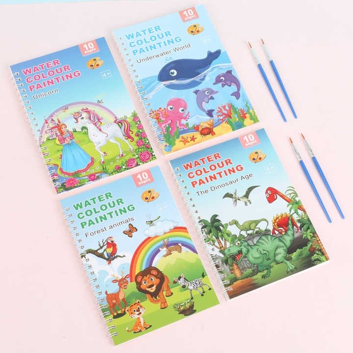 Water Colour Painting Book - AS012 - Planet Junior