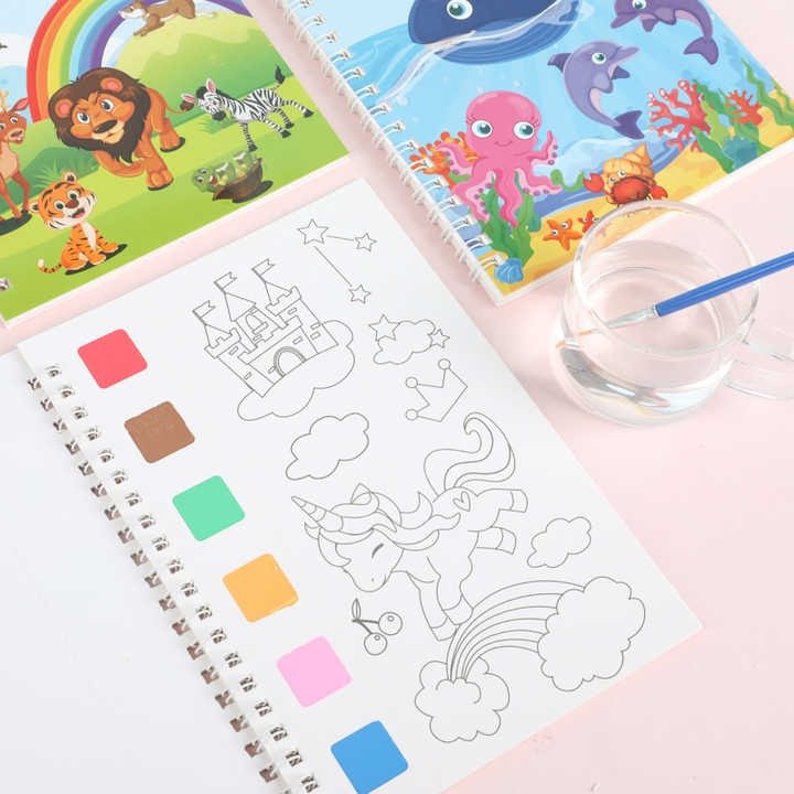 Water Colour Painting Book - AS012 - Planet Junior