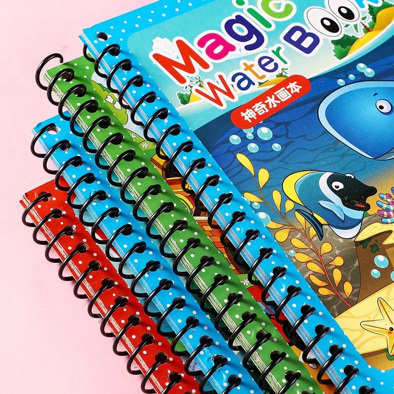 Water Magic Drawing Coloring Book - Planet Junior